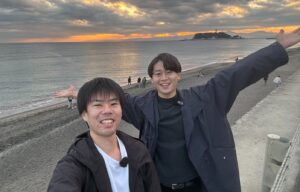 江ノ島で楽天モバイルの電波調査をした日の写真